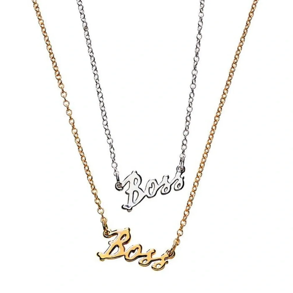 Avon, Boss statement‎ necklace - SILVERTONE ONLY